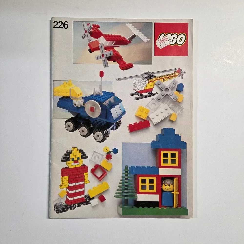 LEGO‎ Idea Book 226 Vintage 1981 Building Instructions Manual Multi-Color Guide